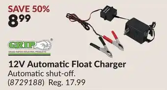 Princess Auto 12V Automatic Float Charger offer