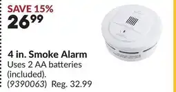 Princess Auto 4 in. Smoke Alarm offer