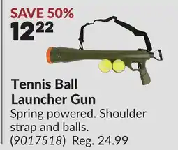 Princess Auto Tennis Ball Launcher Gun offer
