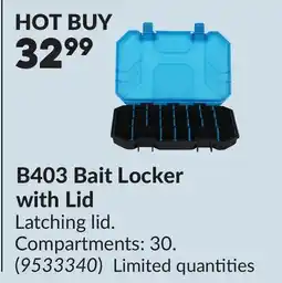 Princess Auto B403 Bait Locker with Lid offer