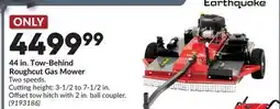 Princess Auto 44 in. Tow-Behind Roughcut Gas Mower offer