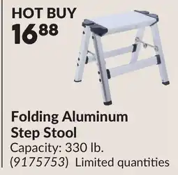 Princess Auto Folding Aluminum Step Stool offer