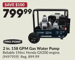 Princess Auto 2 in. 158 GPM Gas Water Pump offer