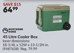 Princess Auto 45 Litre Cooler Box offer