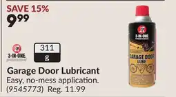Princess Auto Garage Door Lubricant offer