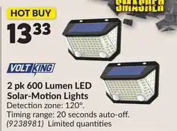 Princess Auto 2 pk 600 Lumen LED Solar-Motion Lights offer