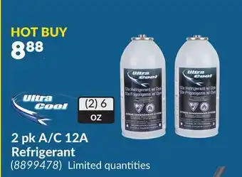 Princess Auto 2 pk A/C 12A Refrigerant offer
