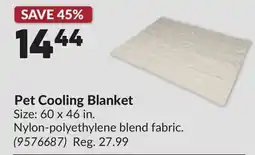 Princess Auto Pet Cooling Blanket offer