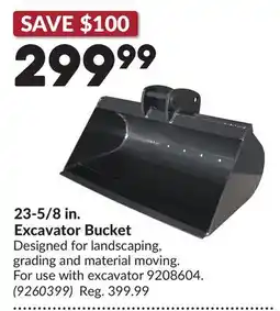 Princess Auto 23-5/8 in. Excavator Bucket offer