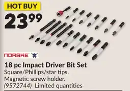 Princess Auto 18 pc Impact Driver Bit Set offer