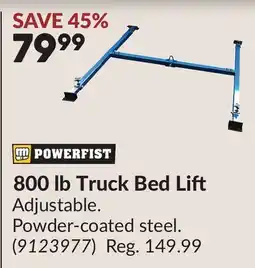 Princess Auto 800 lb Truck Bed Lift offer