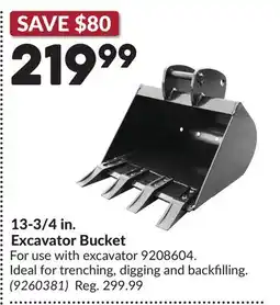 Princess Auto 13-3/4 in. Excavator Bucket offer
