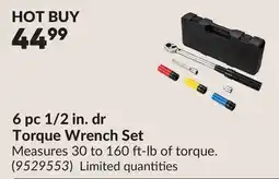 Princess Auto 6 pc 1/2 in. dr Torque Wrench Set offer