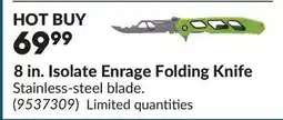 Princess Auto 8 in. Isolate Enrage Folding Knife offer