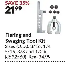 Princess Auto Flaring and Swaging Tool Kit offer