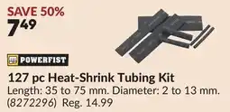 Princess Auto 127 pc Heat-Shrink Tubing Kit offer