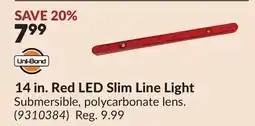 Princess Auto 14 in. Red LED Slim Line Light offer