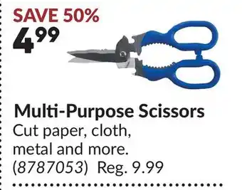Princess Auto Multi-Purpose Scissors offer
