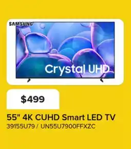 Leon's 55 4K CUHD Smart LED TV offer