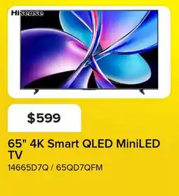 Leon's 65 4K Smart QLED MiniLED TV offer
