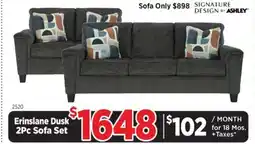 Surplus Furniture Erinslane Dusk Sofa & Loveseat offer