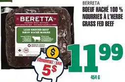 Marches Tau BOEUF HACHÉ 100 % NOURRIES À L'HERBE BERETTA offer