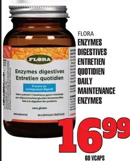 Marches Tau ENZYMES DIGESTIVES ENTRETIEN QUOTIDIEN FLORA offer