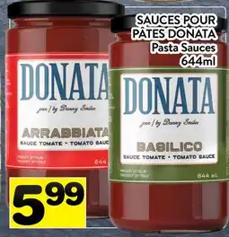 Supermarché PA SAUCES POUR PÂTES DONATA | Pasta Sauces offer