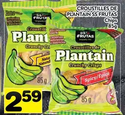Supermarché PA CROUSTILLES DE PLANTAIN SS FRUTAS | Chips offer
