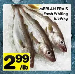 Supermarché PA MERLAN FRAIS | Fresh Whiting offer