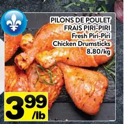 Supermarché PA PILONS DE POULET FRAIS PIRI-PIRI | Fresh Piri-Piri Chicken Drumsticks offer