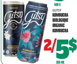 Marches Tau KOMBUCHA BIOLOGIQUE GUTSY offer