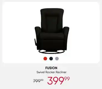 Meubles RD Fusion - Swivel Rocker Recliner offer