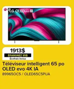 Leon's Téléviseur intelligent 65 po OLED evo 4K IA offer