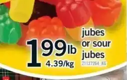 Fortinos Jubes or sour offer