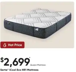 Sleep Country Serta iCool Eco HR1 Mattress offer