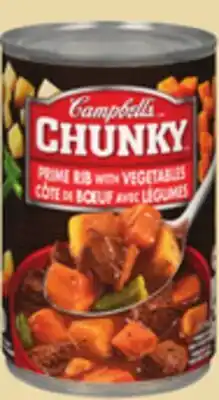 Giant Tiger Campbell's Chunky soup offer