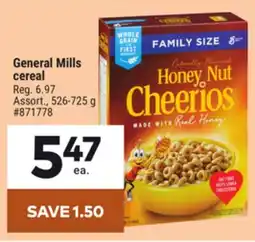 Giant Tiger General Mills cereal offer
