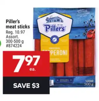 Giant Tiger Piller's meat sticks offer