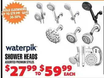 Len's Mill Stores Waterpik SHOWER HEADS offer