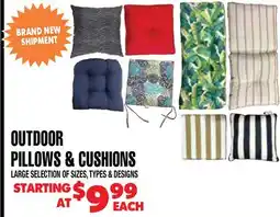 Len's Mill Stores OUTDOOR PILLOWS & CUSHIONS offer