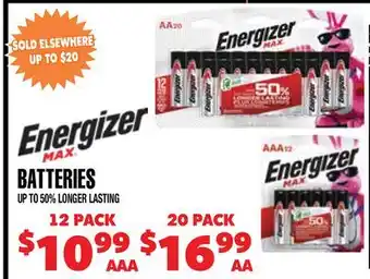 Len's Mill Stores ENERGIZER BATTERIES offer