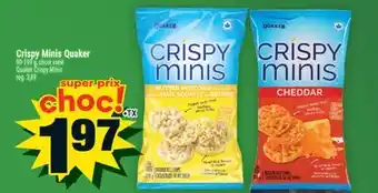 Super C CrispyMinis Quaker | Quaker CrispyMinis offer
