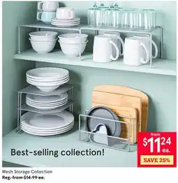 Kitchen Stuff Plus Mesh Storage Collection offer