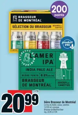 Super C bière Brasseur de Montréal | Brasseur de Montréal beer offer