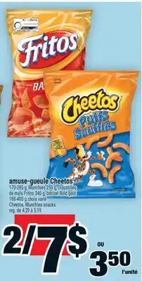 Super C amuse-gueule Cheetos | Cheetos, Munchies snacks offer