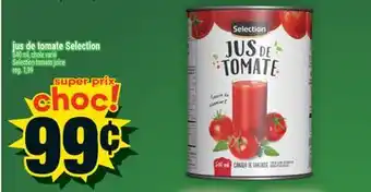 Super C jus de tomate Selection | Selection tomato juice offer