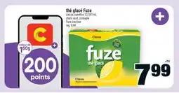 Super C thé glacé Fuze | Fuze iced tea offer