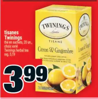 Super C tisanes Twinings | Twinings herbal tea offer