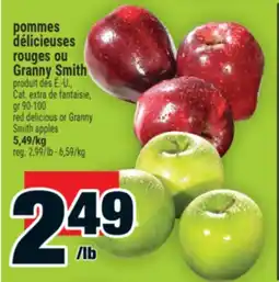 Super C pommes délicieuses rouges ou Granny Smith | red delicious or Granny Smith apples offer